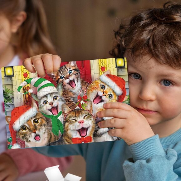 NEW Christmas Advent Calendar 24 Individual Theme Jigsaw Puzzles - Picture 3 of 9